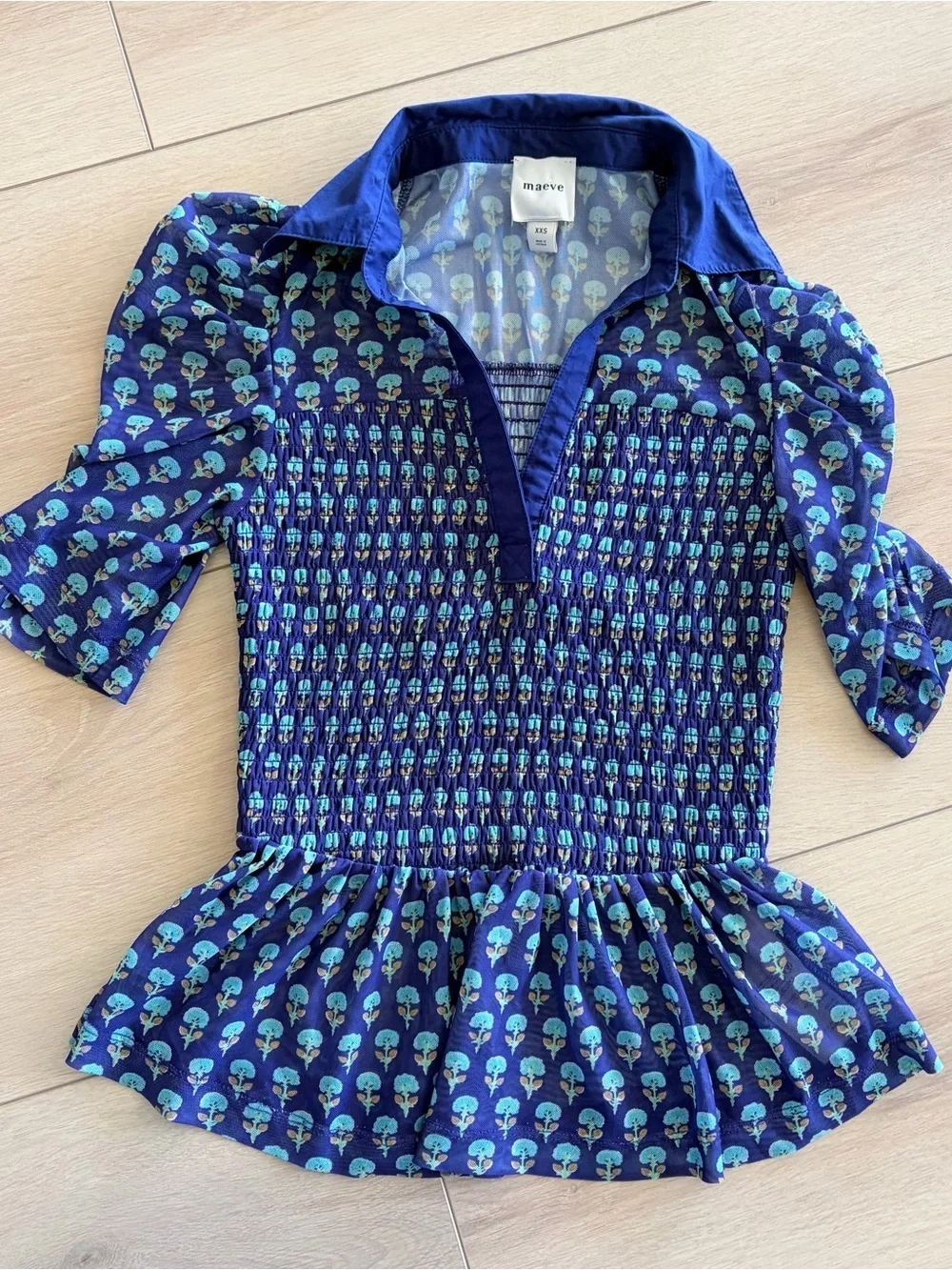 Anthropologie maeve smocked